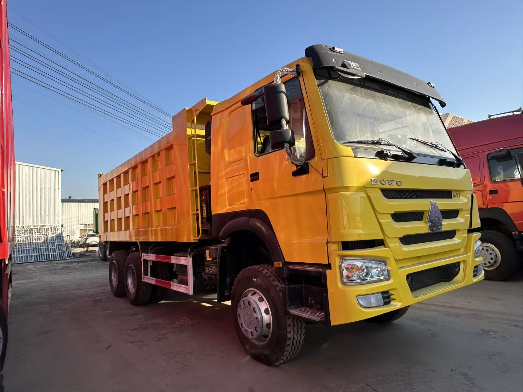 重汽豪沃自卸车